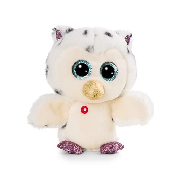 Peluche Chouette Olafina avec Bonnet de Nuit 38 cm
