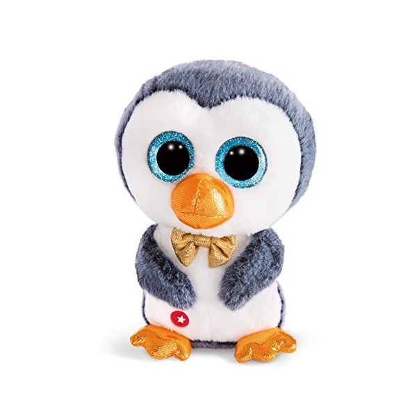 Peluche Chouette Olafina avec Bonnet de Nuit 38 cm