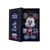 Simba 6315870305 Disney Mickey Mouse Père Noël, Édition Décembre, Exclusivité Amazon, Figurine en Peluche 35 cm, Coffret Cade