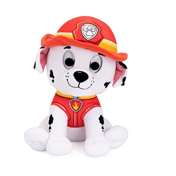 LA PAT’ PATROUILLE - PELUCHE GUND 25 CM CHASE - Peluche Chase Taille 25 cm - Lavable En Surface - Jouet Premier Age - 6058444