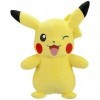 Pokémon Pikachu 2 - Plüschfigur Unisexe Figurine en Peluche Jaune 100% Polyester
