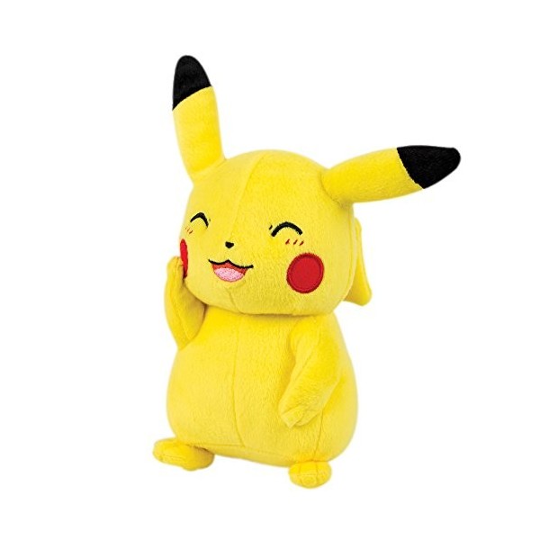 TOMY Peluche - Pokémon - Pikachu, Différents Coloris, 8-Inch