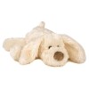 Histoire dOurs - Peluche Chien Cookie - 25 cm - Blanc - Collection La Ferme - Peluche à lAir Malicieux, Grosse Truffe et Pe