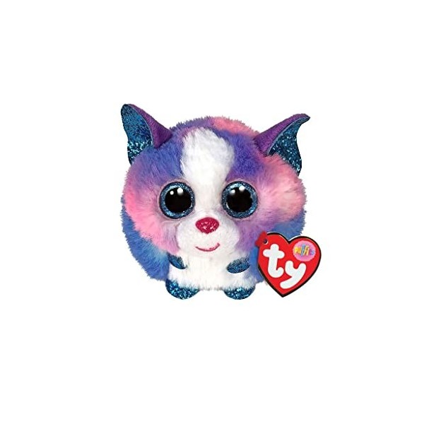 TY- Gizmo Cat Puffies Peluches, 2007540, Multicolore