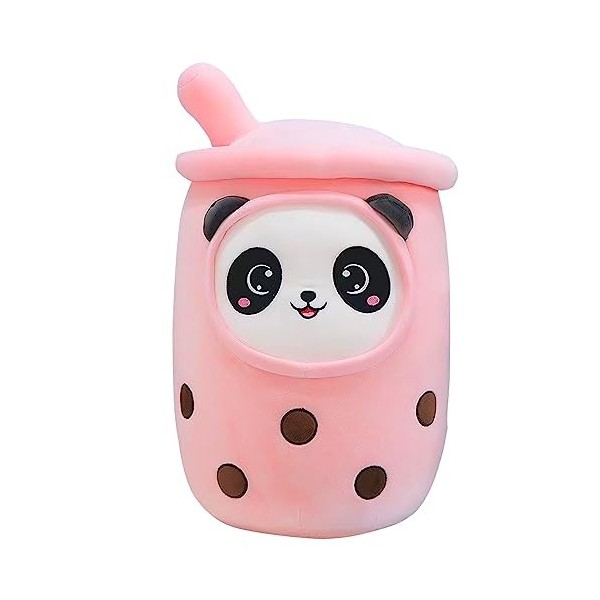 FENYW Panda Roux en Peluche 23 cm Red Panda Plush Kawaii, Poupée Panda Plushie Toy Coussin Cadeau, Peluches Pandas pour Fille