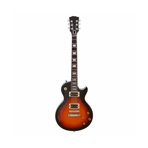 Axman Slash Réplique de guitare miniature – Cadeaux musicaux – Ornement fait à la main – Comprend une boîte de présentation, 