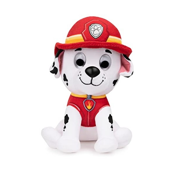 LA PAT’ PATROUILLE - PELUCHE GUND 15 CM ROCKY - Peluche Rocky Taille 15 cm - Lavable En Surface - Jouet Premier Age - 6058442