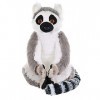 Wild Republic Cuddlekins Lémurien à Queue annelée, Animal en Peluche, 30 cm, Cadeau pour Bébés, Peluche Écologique, Rembourra