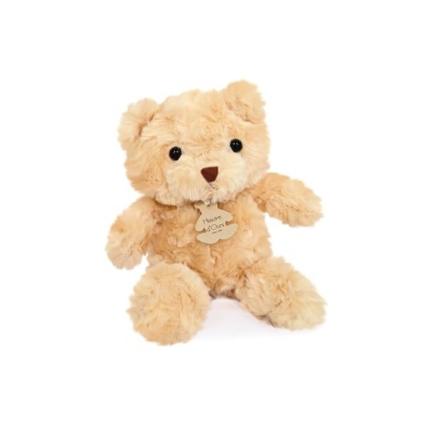 Histoire dOurs - Peluche Ours Câlin - Miel - 21 Cm - Corps Souple - Douce et Mignonne - Idée Cadeau de Naissance et Annivers