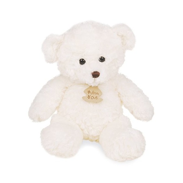 Histoire dOurs - Peluche Ours Câlin - Miel - 21 Cm - Corps Souple - Douce et Mignonne - Idée Cadeau de Naissance et Annivers