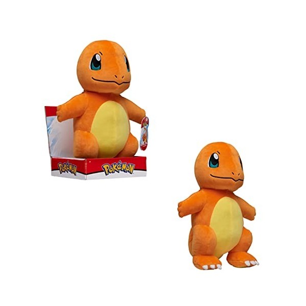 Bandai - Pokémon - Peluche Carapuce Squirtle - Peluche 30 cm toute douce - JW0058