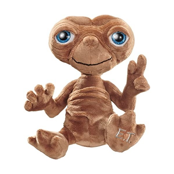 Schmidt Spiele 42771 E.T. Peluche Extraterrestre 24 cm Édition 40 Ans Coloré