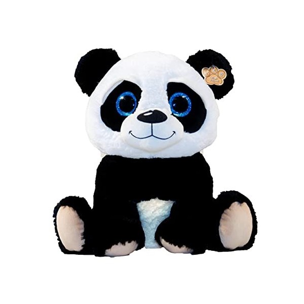 LB Peluche Panda - 5 Tailles au Choix - 30cm, 40cm, 50cm, 60cm - qualité Parfaite 30 cm 
