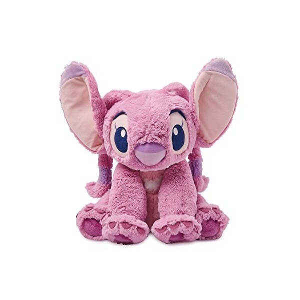 Disney Store Peluche pour Enfants Stitch de Taille Moyenne, 38 cm, Personnage câlin à la Texture Duveteuse et aux détails bro