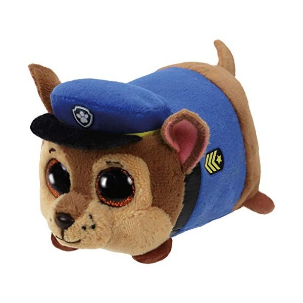 Ty Paw Patrol-PatPatrouille Teeny Tys-Pat Patrouille-Peluche Chase, TY42226, Multicolore, 8 cm