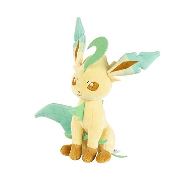 Pokemon Peluche Leafeon Phyllali 20 cm – Jouet Nouvelle Vague 2022 – Peluche Licence Officielle