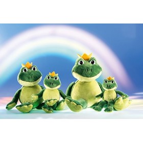 Schaffer Knuddel mich!- Grenoilles Charles Grenouille en Peluche, 5481, Vert, S-25 cm