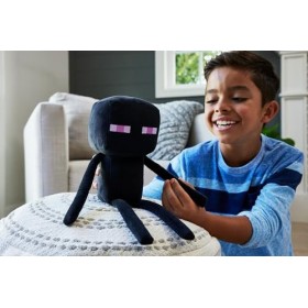 Minecraft Peluche 20Cm À L’Effigie Des Personnages, Assortiment De Jouets À Offrir Et Collectionner Inspirés Du Jeu Vidéo, 
