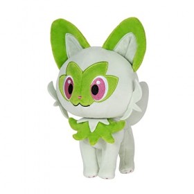 Pokémon Sprigatito Peluche 20,3 cm avec détails Authentiques