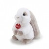 Trudi TUD23704 Rabbit White/Grey Small