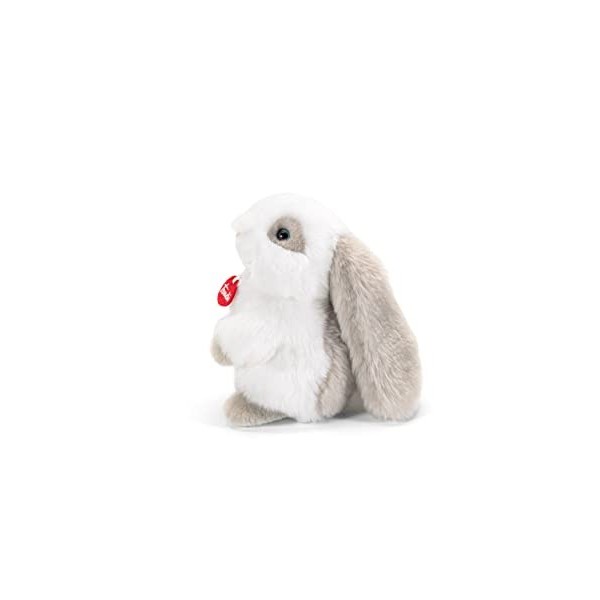 Trudi TUD23704 Rabbit White/Grey Small