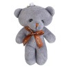 Libetter Mini ours en peluche en forme dours en peluche doux avec pendentif à suspendre pour porte-clés danniversaire, de m