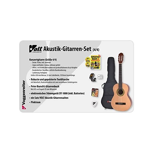 Voggenreiter - 271 - Instrument de Musique - Set Guitare