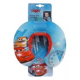 Jemini Cars Coussidou en Peluche/Repose Tête pour Enfant Bleu