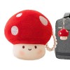 Stronrive Peluche Champignon,Poupée Mignonne en Peluche | Jouet en Peluche Kawaii avec Perles, Peluche câline avec Rembourrag