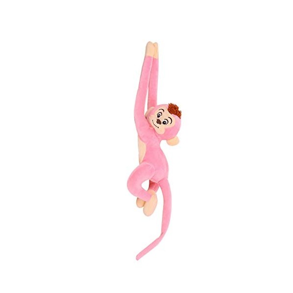 Mgichoom Singe en Peluche Suspendu, Singe en Peluche Doux Suspendu, Singe Suspendu À Long Bras, Singe en Peluche À Longue Que
