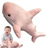 PW TOOLS Requin en Peluche, Oreiller en Peluche Requin Doux, Requin, Jouet en Peluche poupées Requin, Soutien Lombaire en For