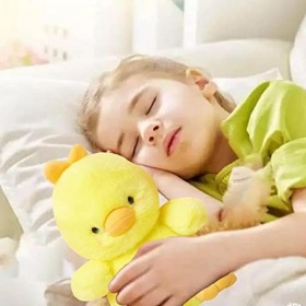 Voiakiu Canard farci | Poussin Jaune Kawaii | Oreiller en Peluche en Canard Jaune Poupées animales Super Soft Huggable Toy Gi