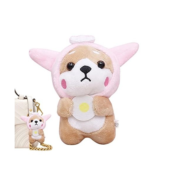 Porte-clés Ours En Peluche - Pendentif Mignon Pour Sac Ou Clés - Décoration Douce Et Légère