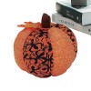 PW TOOLS Jouet en Peluche Citrouille dhalloween | Peluche en Peluche Motif Citrouille | Jouet en Peluche Confortable en Citr