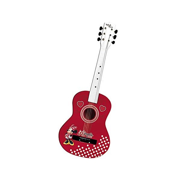 Reig/minnie - 5255 - Guitare En Bois - Minnie - 65 Cm