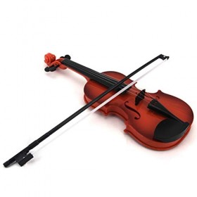 BTOSEP Jouet de Violon pour Enfants, Jouet Musical de Violon de Simulation Arc débutant Instrument pour Enfants Pratique Cade