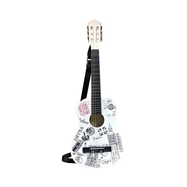 Bontempi- Guitare, 238512, Grise