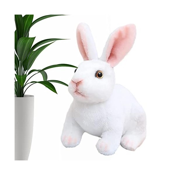 Imtrub Peluche Pâques | Simulation Pâques en Peluche Douce et spongieuse en Peluche Pâques | Peluche Lapin Lapin Peluche Lapi