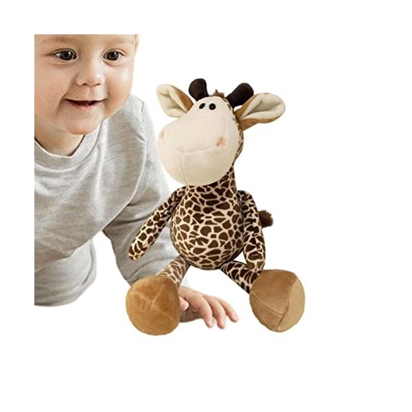 TLM Toys Peluche Animaux - Petits Jouets en Peluche en Peluche - 9,8 Pouces Animaux de la Jungle Jouets en Peluche Oreillers 