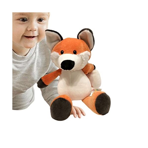 TLM Toys Peluche Animaux - Petits Jouets en Peluche en Peluche - 9,8 Pouces Animaux de la Jungle Jouets en Peluche Oreillers 