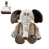 Maodom Animaux en Peluche du Zoo | Safari en Peluche - Jouets en Peluche la Jungle Doux et câlins pour Les Jouets du Festival