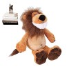 Maodom Animaux en Peluche du Zoo | Safari en Peluche - Jouets en Peluche la Jungle Doux et câlins pour Les Jouets du Festival