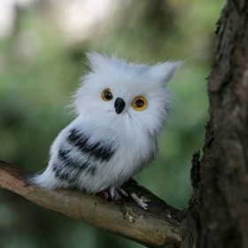 NOPEILVI Chouet en Peluche Jouet Petit Jouet Animal en Peluche Animal Animal câlin Great Cadeau pour garçons Filles 1pc Hibou