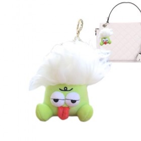 Yixue Pendentif de poupée en peluche - Poupée porte-clés de voiture | Porte-clés de voiture de poupée à cheveux explosifs, jo