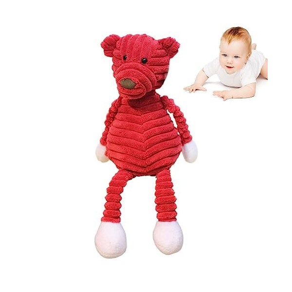 Kirdume Peluches rayées | poupée en Peluche pour,poupée en Peluche Adorable Peluche Douce en Peluche pour Thanksgiving, Anniv