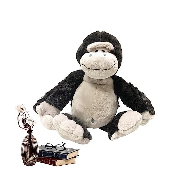 Stronrive Peluche la forêt, Grands Safari en Peluche, Jouets en Peluche la Jungle, Animal en Peluche en Peluche Lion, Animaux