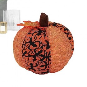 Qihuyi Jouet en Peluche Citrouille dhalloween, Jouets en Peluche Citrouille en Peluche, Adorables Jouets en Citrouille en Pe