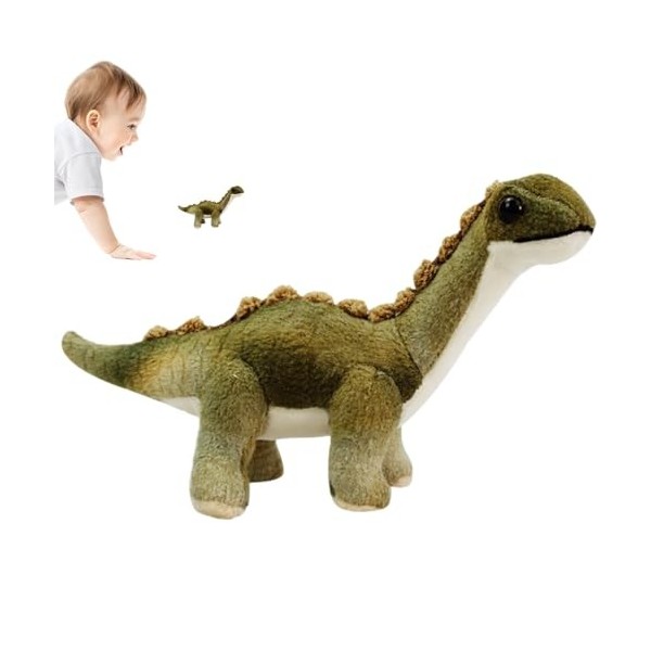 Shenrongtong Peluche Dino Douce | Peluche Animal en Peluche Dino Plushie,Jouets en Peluche de Dinosaure Mignons de 5.9 Pouces