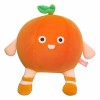 Hxiaen Poupée Envoyer Petite amie Coussin Doux Créatif Orange Poupée en Peluche Orange Créatif Orange Peluche Oreiller Dessin