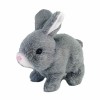 Voiakiu Lapin Jouets en Peluche, Les Lapins Peuvent Marcher et Parler, Lapin en Peluche Pâques, Jouets éducatifs Lapin Marche